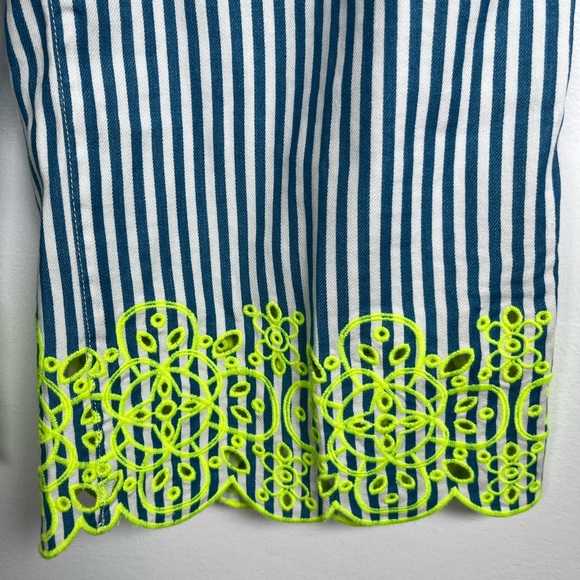 Anthropologie Maeve Pants Sz 2 Petite Blue Hi-Rise Colette Wide Leg  NEW - Picture 6 of 14